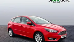 Red Used 2016 Ford Focus Titanium Hatchback | £10,250 (Fair price)