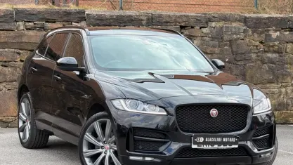 Used Jaguar F-Pace R-Sport 180 HP (132 kW) 2018 Black SUV