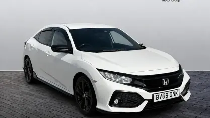 Used Honda Civic Sport 126 HP (92 kW) 2018 White Hatchback