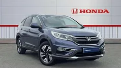 Twilight blue metallic Used 2018 Honda CR-V EX SUV | £14,425 (Fair price)