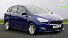 Blue Used 2018 Ford C-MAX Zetec MPV | £9,799 (Fair price)