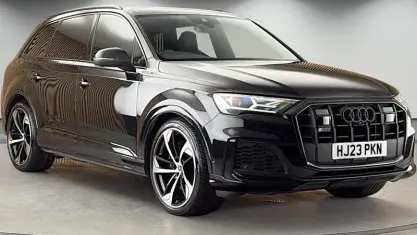 Used Audi SQ7 Black Edition 507 HP (372 kW) 2023 Mythos black metallic/mythos black metallic SUV