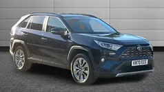 Blue Used 2021 Toyota RAV4 Hybrid SUV | £23,895 (Fair price)