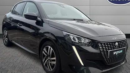Used Peugeot 208 Allure Premium 102 HP (75 kW) 2022 Nera black Hatchback