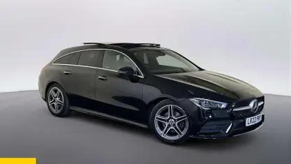 Used Mercedes CLA180 AMG line 136 HP (100 kW) 2022 Black Coupe