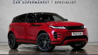 Used Land Rover Range Rover evoque SE Dynamic 207 HP (152 kW) 2021 Red SUV