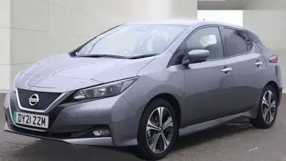 Used Nissan Leaf N-Connecta 110 kW (150 HP) 2021 Grey Hatchback