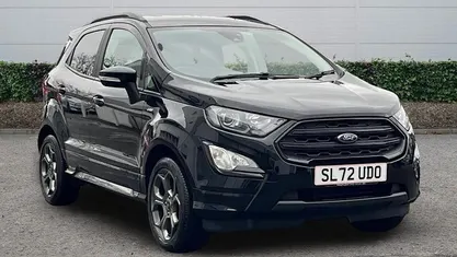 Black Used 2022 Ford Ecosport ST-Line SUV | £12,245 (Fair price)