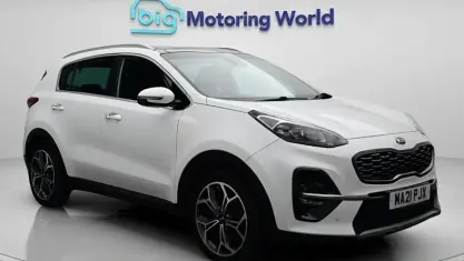 Used Kia Sportage GT-Line S 136 HP (100 kW) 2021 White SUV