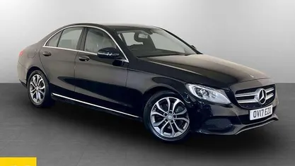 Black Used 2016 Mercedes C220 Sedan | £9,295 (Fair price)