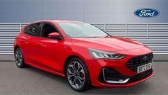 Red Used 2022 Ford Focus ST-Line Hatchback | £17,650 (Fair price)