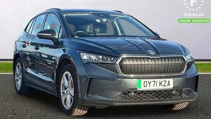 Grey Used 2021 Skoda Enyaq iV ecoSuite SUV | £15,899 (Fair price)