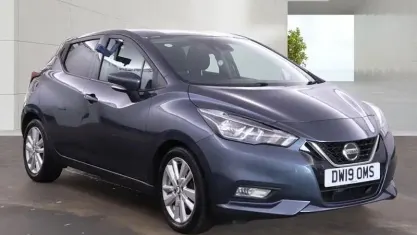 Used Nissan Micra Acenta 101 HP (74 kW) 2019 Grey Hatchback