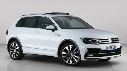 Used VW Tiguan R-line 150 HP (110 kW) 2019 White SUV
