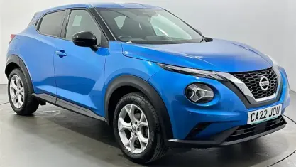 Used Nissan Juke N-Connecta 114 HP (83 kW) 2022 Blue SUV