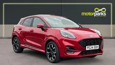 Lucid red Used 2024 Ford Puma Gen-E ST-Line X SUV | £17,500 (Fair price)