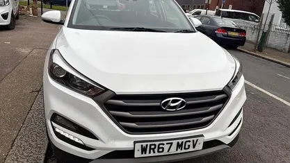 Begagnad Hyundai Tucson SE 177 HK (130 kW) 2017 Vit SUV
