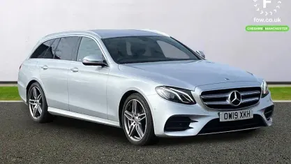 Begagnad Mercedes E220 AMG line 194 HK (142 kW) 2019 Silver Kombi