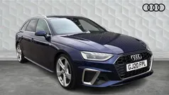 Blue Used 2020 Audi A4 S-Line Estate | £19,450 (Fair price)