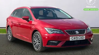 Used Seat Leon Sport 190 HP (139 kW) 2019 Red Estate