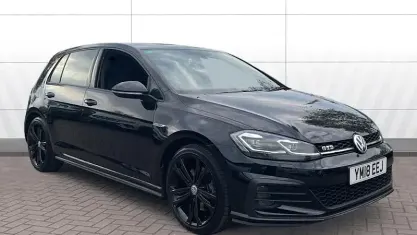 Begagnad VW Golf VII GTD 184 HK (135 kW) 2018 Svart Halvkombi