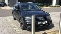 Black Used 2019 VW Tiguan R-line SUV | £20,800 (Fair price)
