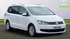 White Used 2017 VW Sharan SE MPV | £17,399 (Fair price)