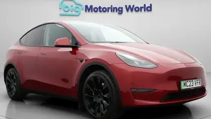 Used Tesla Model Y Long Range AWD 378 kW (514 HP) 2023 Red SUV