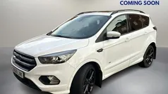 White Used 2018 Ford Kuga ST-Line X SUV | £12,950 (Fair price)