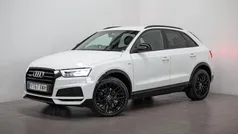 White Used 2017 Audi Q3 Black Edition SUV | £14,610 (Fair price)