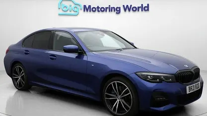 Blue Used 2021 BMW 330e M Sport Sedan | £21,700 (Fair price)