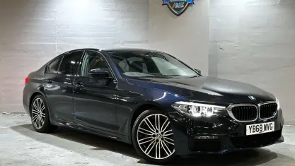 Used BMW 520 M Sport 190 HP (139 kW) 2018 Black Sedan