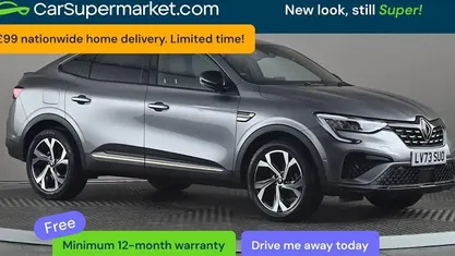 Used Renault Arkana Engineered 143 HP (105 kW) 2023 Grey SUV