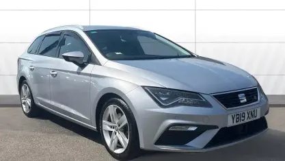 Used Seat Leon FR 131 HP (96 kW) 2019 Silver Estate