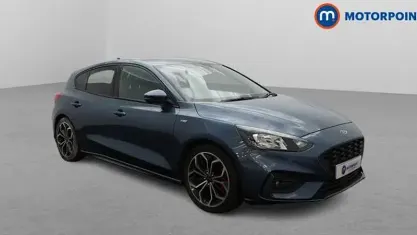 Used Ford Focus ST-Line X 125 HP (91 kW) 2020 Blue Hatchback