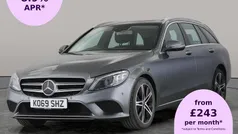 Grey Used 2019 Mercedes C220 Premium Plus Estate | £17,029 (Fair price)