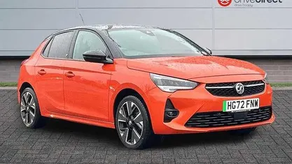 Used Vauxhall Corsa-e GS Line 100 kW (136 HP) 2022 Orange Hatchback