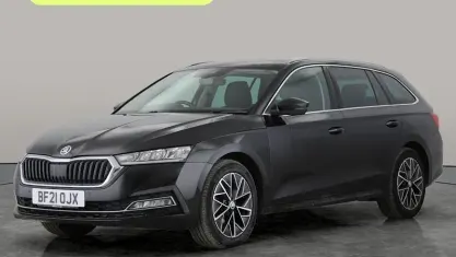 Used Skoda Octavia SE L 116 HP (85 kW) 2021 Black Estate