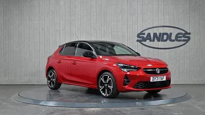 Used Vauxhall Corsa SRi 131 HP (96 kW) 2021 Red Hatchback