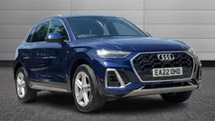 Blue Used 2022 Audi Q5 S-Line SUV | £34,450 (Fair price)