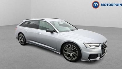 Używany Audi A6 Black Edition 204 KM (150 kW) 2021 Srebrny Kombi