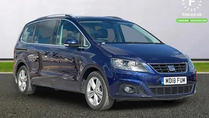 Used Seat Alhambra XCELLENCE 177 HP (130 kW) 2018 Blue MPV