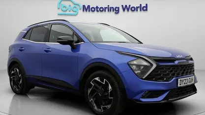 Blue Used 2023 Kia Sportage GT-Line SUV | £24,800 (Fair price)