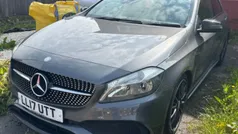Grey Used 2017 Mercedes A160 AMG line Hatchback | £11,599 (Fair price)