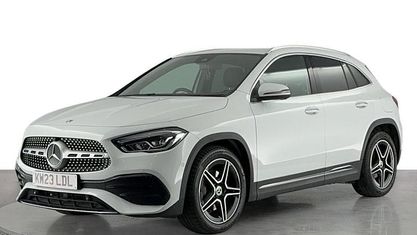 Usado Mercedes GLA200 AMG Line Premium 163 HP (119 kW) 2022 Branco SUV