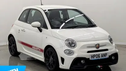 Used Abarth 595 147 HP (108 kW) 2017 White Hatchback