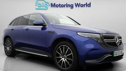 Blue Used 2022 Mercedes EQC400 AMG line SUV | £24,500 (Super price)
