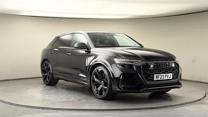 Used Audi RS Q8 Comfort 600 HP (441 kW) 2023 Mythos black metallic/mythos black metallic SUV