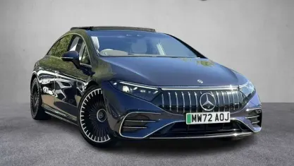 Used Mercedes EQS 53 AMG AMG 483 kW (658 HP) 2022 Blue Hatchback