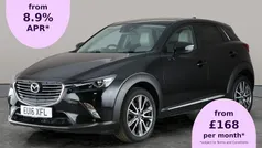 Black Used 2016 Mazda CX-3 Inclusive SUV | £10,354 (Fair price)